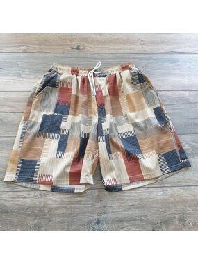 Manfinity XL Mens Shorts Elastic Waist Drawstring Relaxed Fit Casual Lightweight